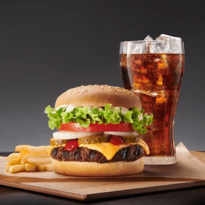 Hamburguesa + Gaseosa